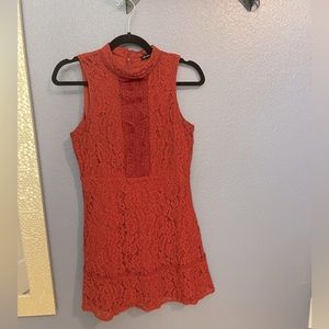 Blu Pepper Dress medium in Burnt Orange